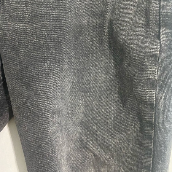 Old Navy High Rise straight leg acid wash black jeans size 14 - Picture 5 of 7